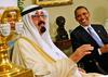 S savdskim kraljem Abdulahom tudi Obama nadaljuje tradicionalno odlične odnose med državama. Foto: Reuters