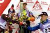 Jure Košir je leta 1999 v Kitzbühelu dobil igro stotink. Drugouvrščenega Didierja Plaschyja je prehitel za štiri stotinke sekunde, tretji Giorgio Rocca pa je zaostal za sedem stotink. Slovenski uspeh sta dopolnila Drago Grubelnik (7.) in Mitja Valenčič (11.). Foto: EPA