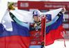 Tina Maze je prvo medaljo na velikih tekmovanjih osvojila leta 2009 v Val d'Iseru, ko je bila stara 25 let. Šest let pozneje jih ima okoli vratu 13. Foto: Reuters