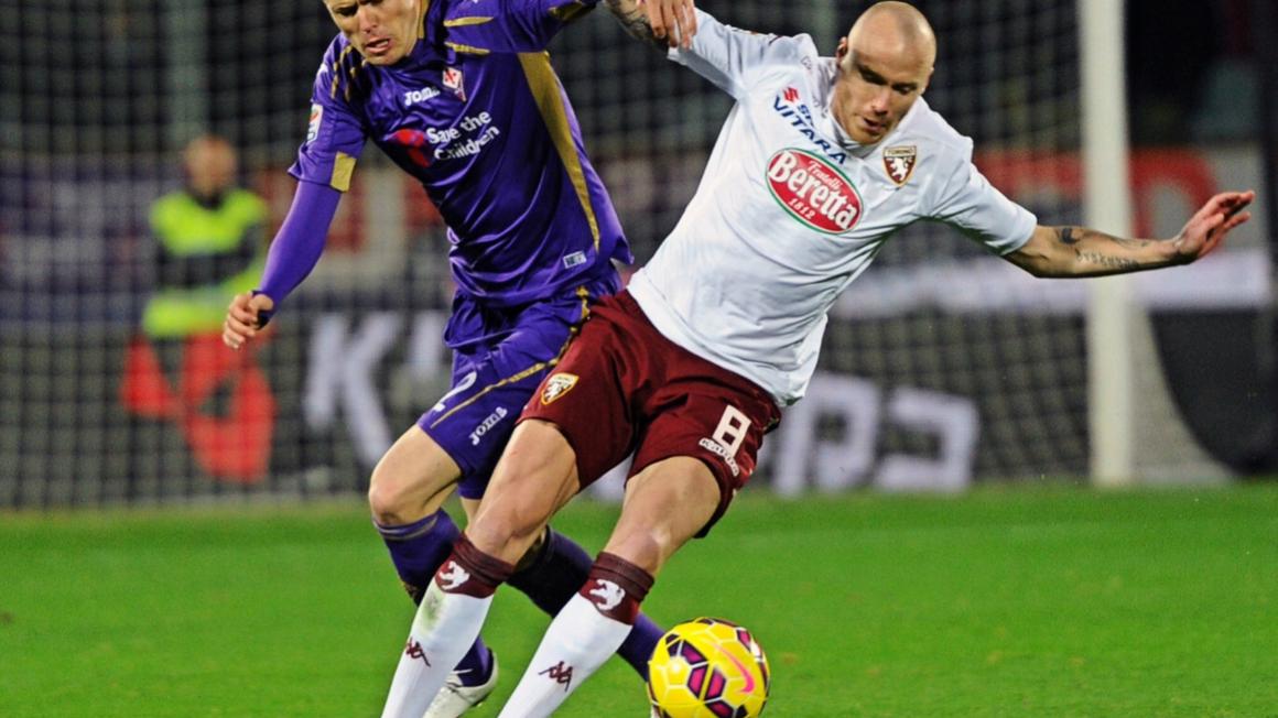 Josip Iličić in Alexander Farnerud Foto: EPA