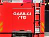 Gasilci, gasilski avto