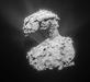 Komet 67P pravkar vstopa v vročo fazo obleta Sonca. Na Esi intenzivno iščejo pristajalnik Philae, ki se utegne vsak trenutek prebuditi in poslati svoj elektromagnetni pozdrav. Foto: ESA/Rosetta/NAVCAM