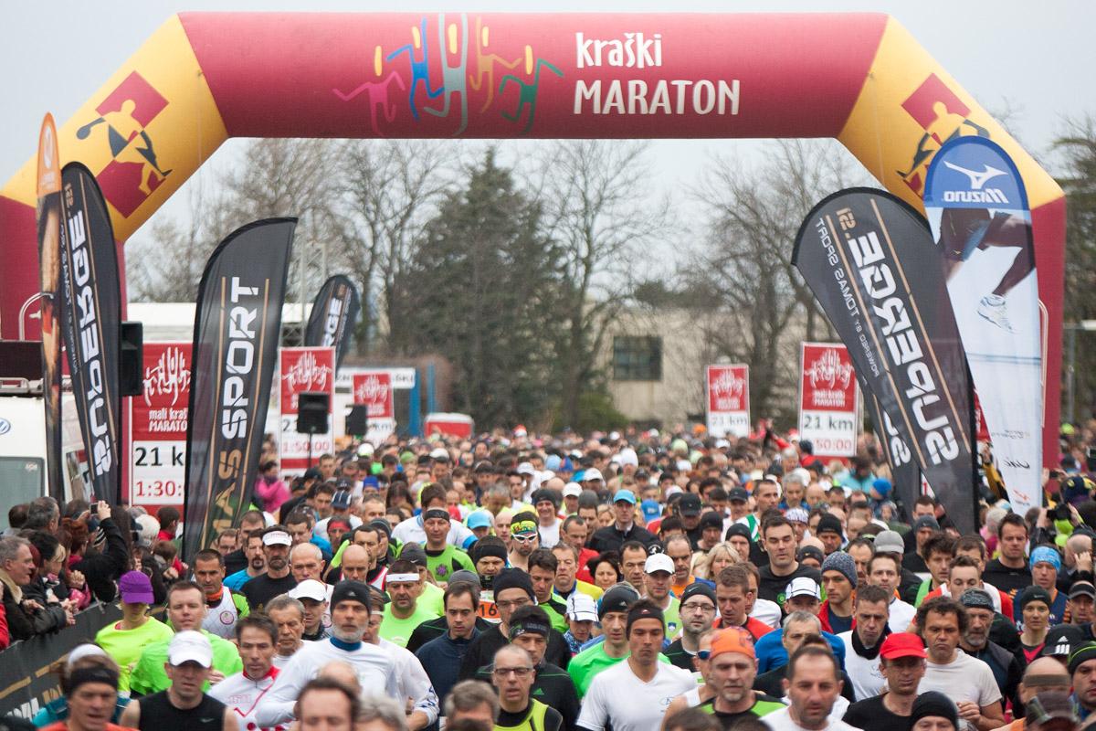 Mali kraški maraton bo (24. marca) tradicionalno prvi preizkus tekaške forme. Foto: Miha Grgič Jelen Mali kraški maraton bo (24. marca) tradicionalno prvi preizkus tekaške forme. Foto: Miha Grgič Jelen