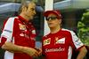 Maurizio Arrivabene in Kimi Räikkönen