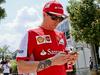 Kimi Räikkönen - zadnji Ferrarijev dirkaški svetovni prvak - je v letošnji sezoni formule ena zadovoljen z dirkalnikom, ki so mu ga ustvarili v Maranellu. Foto: EPA
