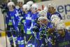 Slovenska hokejska reprezentanca po porazu z Rusijo v Ostravi (3:5)