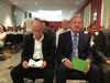 Milan Mandarić bo odslej krojil usodo nogometne Olimpije, medtem ko se je Izet Rastoder poslovil od kluba. Foto: MMC RTV SLO