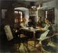 Jožef Petkovšek: Doma, 1889, olje / platno, 121,5 x 134 cmc.
