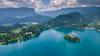 Bled je ena najbolj znanih turističnih krajev ne le Gorenjske, temveč tudi Slovenije. Foto: RTV SLO/ Ergyn Zjeci