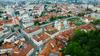 Središče Ljubljane iz zraka