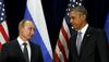 Vladimir Putin in Barack Obama