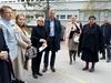 Odprtje novega stanovanja v Celju se je udeležila tudi ministrica za delo Anja Kopač Mrak. Foto: MDDSZEM