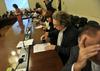 Vodja pogajalske skupine konfederacije sindikatov javnega sektorja Branimir Štrukelj je ocenil, da so pogajanja zabredla v tako velika nasprotja, da težko vidi rešitev. Foto: BoBo
