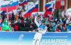 Peter Prevc je z zlato medaljo ponovil uspeh Roberta Kranjca iz Vikersunda 2012. Pred dvema letoma na SP-ju v Harrachovu je bil bronast. Foto: EPA