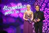 Gostitelja 21. festivala Slovenska polka in valček bosta Darja Gajšek in Blaž Švab. Foto: Žiga Culiberg