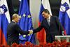 Borut Pahor in Vladimir Putin