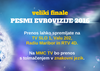 Veliki finale Pesmi Evrovizije bo v soboto, 14. maja, ob 21. uri.