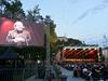 S svetovno premiero predstave Sfera Mundi v izvedbi katalonske gledališke skupine La Fura dels Baus se ob 21. uri na Kongresnem trgu začenja 66. Ljubljana festival. Foto: Srdjan Živulović/Bobo