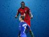 V 109. minuti je Portugalska na sredini izvedla avt, do žoge je na kratko prišel najboljši Francoz Antoine Griezmann, a jo je izgubil v dvoboju z Moutinhom, v nadaljevanju akcije pa je zablestel Eder in okronal Portugalce za evropske prvake. Foto: MMC RTV SLO/Reuters