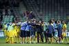 NK Domžale po zmagi nad West Hamom v Stožicah (2:1)