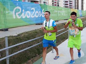 Simon Špilak in Primož Roglič