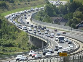 Slovenian highways packed on first summer break weekend