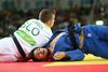 Adrian Gomboc slavi uspeh kariere: v Tel Avivu je postal evropski prvak v kategoriji do 66 kg. Foto: www.alesfevzer.com