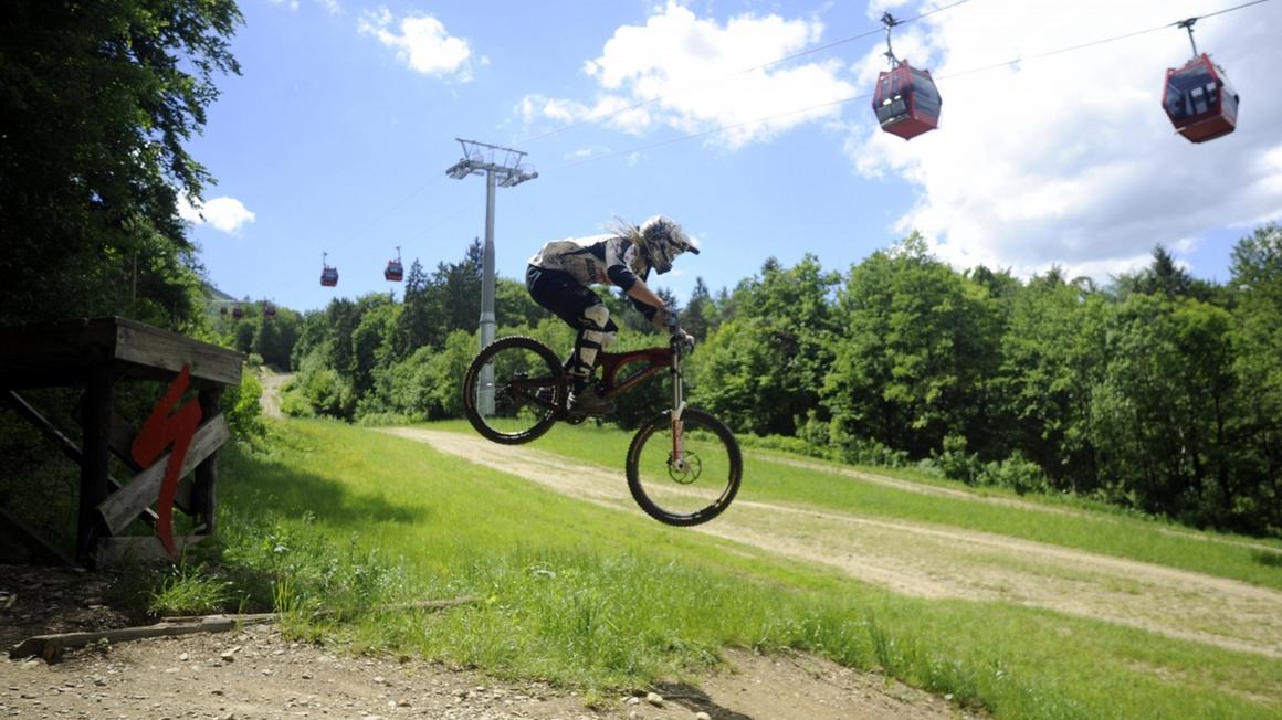 Pohorje, bike park Foto: BoBo
