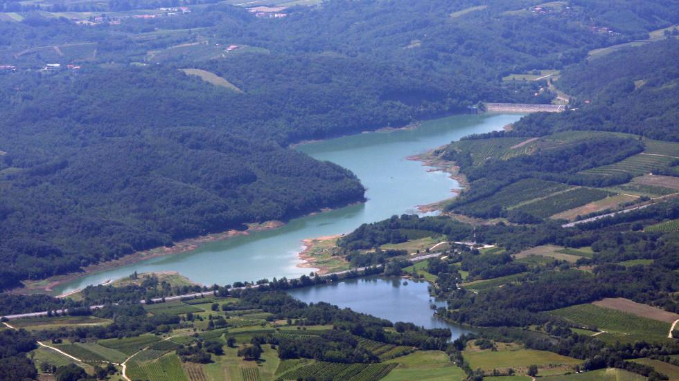 Radio Koper|Zadrževalnik Vogršček. Foto: arhiv MMC RTV Slovenija
