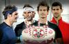 Roger Federer, Rafael Nadal, Novak Đoković, Andy Murray