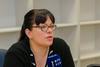 Darja Potočan se že več kot 20 let udejstvuje na radijskih postajah, zadnja leta na Radiu Slovenija International. Foto: MMC/Miloš Ojdanić