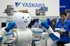 Eden od ključev za dvig slovenske produktivnosti so visokotehnološka podjetja, kot je japonska Yaskawa, ki v Kočevju gradi tovarno robotov. Foto: EPA