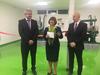 Slovesnega odprtja v Mostarju se je udeležila državna sekretarka na gospodarskem ministrstvu Eva Štravs Podlogar, ki je poudarila, da se Slovenija zaveda pomena in potenciala mednarodnega sodelovanja. Foto: Elen Batista Štader