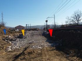 Gradbišče tako imenovanega izvlečnega tira med Koprom in Dekani. Foto: Tjaša  Škamperle