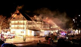 Požar hotela Jezero