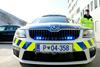 Policija je predstavila prvih deset od skupno 42 novo najetih policijskih vozil škoda octavia. Foto: Policija