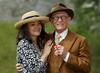 John Hurt z ženo Anwen
