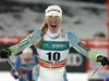 Anamarija Lampič je dosegla uspeh kariere. Prvič se je uvrstila v finale in takoj zmagala. Foto: EPA