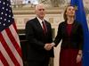 Ameriški podpredsednik Mike Pence je turnejo