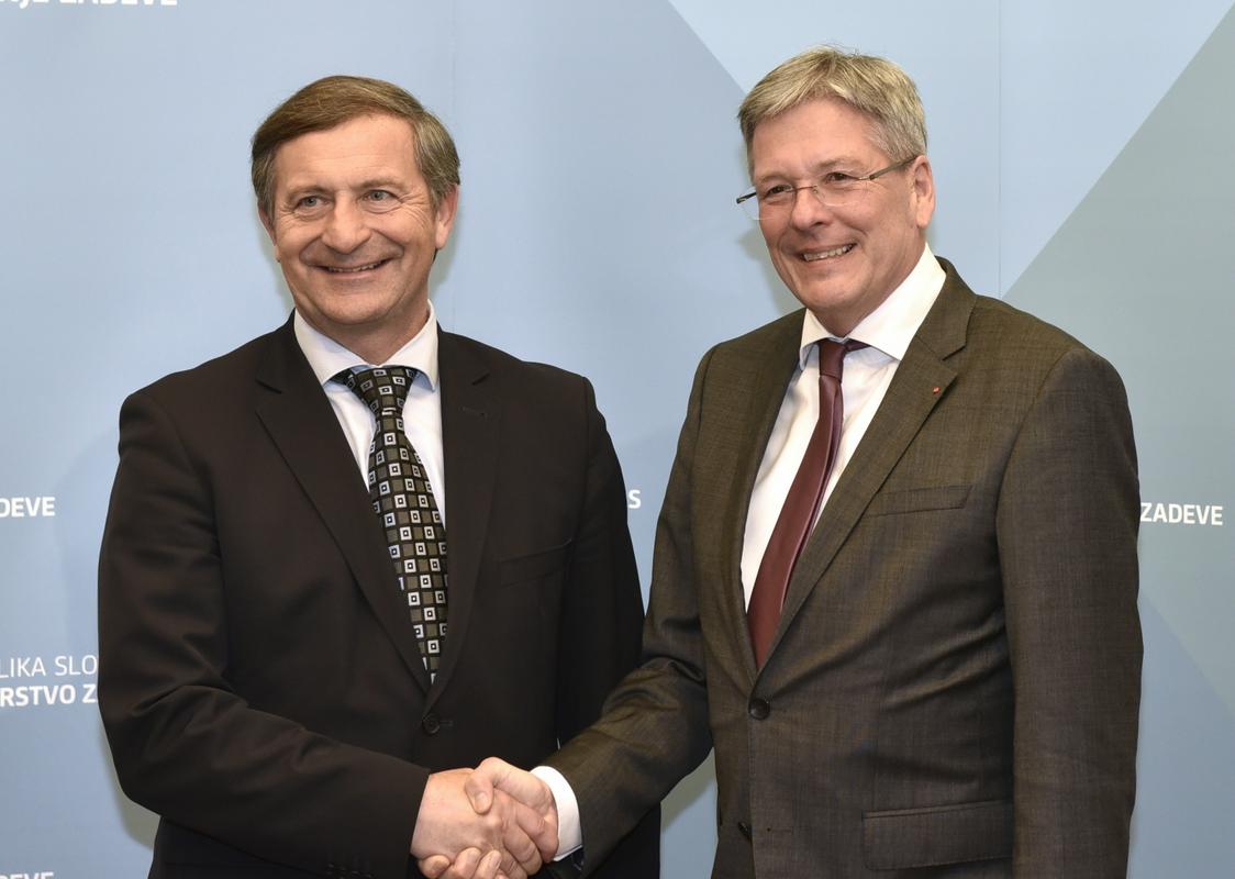 Karl Erjavec in Peter Kaiser