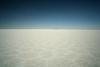 Salar de Uyuni je tako rekoč povsem ravna, zaradi česar jo kot