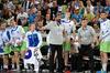 Slovenska moška rokometna reprezentanca se je po zmagi nad Portugalsko prebila na evropsko prvenstvo 2018, kjer bo prvi del tekmovanja odigrala v Zagrebu. Žreb skupin bo v petek ob 19. uri. Foto: BoBo