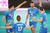 Slovenski odbojkarji so bili boljši predvsem pri sprejemanju začetnih udarcev, več točk od tekmecev so dosegli tudi s servisom (8:4), medtem ko so gostitelji vknjižili 14, Slovenci pa 11 blokov. Foto: www.alesfevzer.com