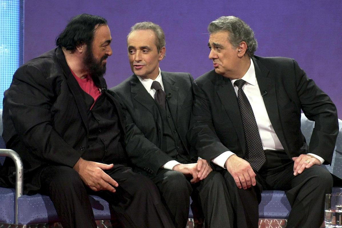 Znameniti Trije tenorji so popularizirali opero. Foto: EPA Znameniti Trije tenorji so popularizirali opero. Foto: EPA