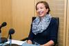Eva Boštjančič je začela delati kot svetovalka na področju menedžmenta kadrovskih virov ter neposrednega iskanja in selekcije kadrov. Od leta 2004 deluje na filozofski fakulteti na katedri za psihologijo dela. Foto: MMC/Miloš Ojdanić