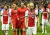 Davy Klaassen (desno spredaj) je zadnjo tekmo za Ajax odigral v finalu Evropske lige, kjer so Nizozemci klonili pred Manchester Unitedom z 2:0. Foto: EPA