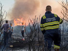 Spotlight: Croatian coast suffers forest fires