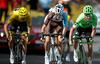 Chris Froome, Romain Bardet in Rigoberto Uran