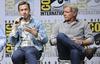 Ryan Gosling in Harrison Ford med predstavitvijo Iztrebljevalca 2049 na konvenciji Comic-Con v San Diegu. Foto: AP