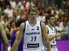 Luka Dončić je bil že na svoji prvi tekmi v reprezentančni majici najboljši posameznik dvoboja. Foto: BoBo